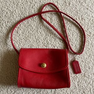 Coach - Genuine Red Leather Purse